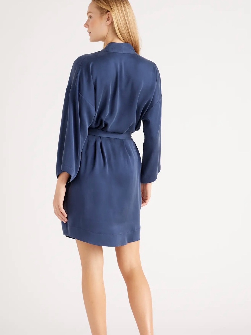 100% Washable Silk Robe - Picture 2 of 4